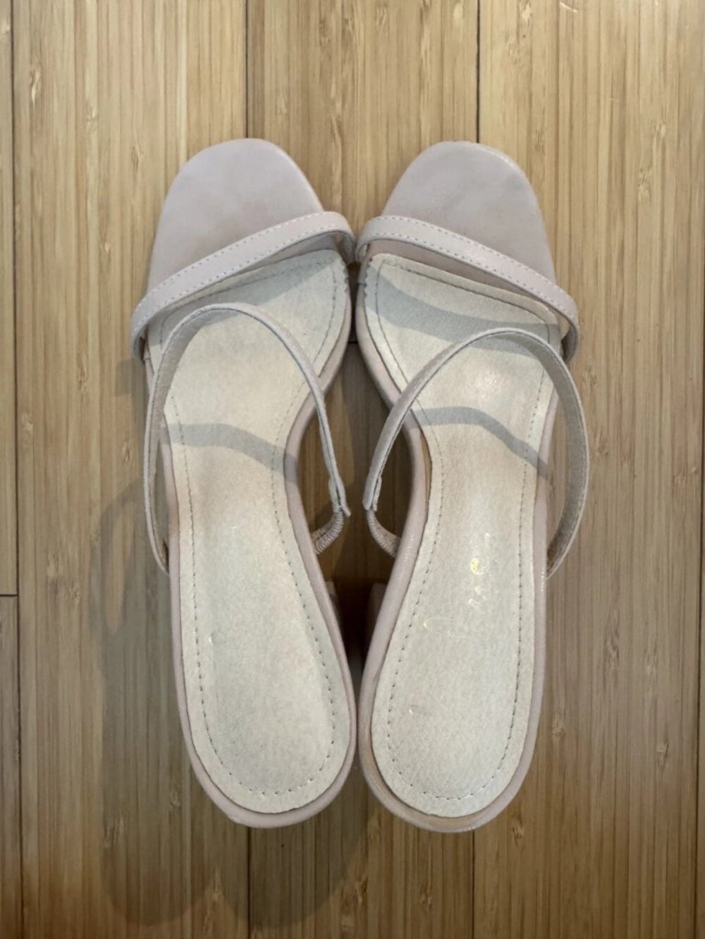Lulus Ariellie Light Nude Strappy Sandals 7.5